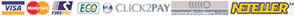VISA | MasterCard | FirePay | Neteller | Click2Pay | Moneybookers | EcoCard