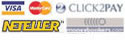 Visa | Mastercard | Click2Pay | Neteller | Moneybookers
